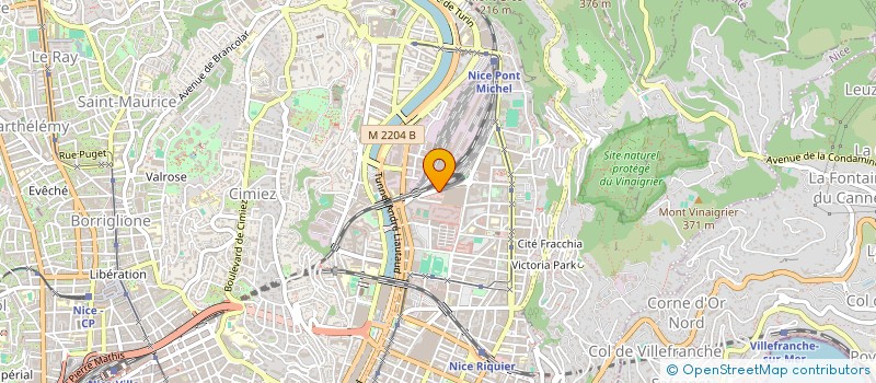 localisation de l'entreprise BRAZI BAT à NICE