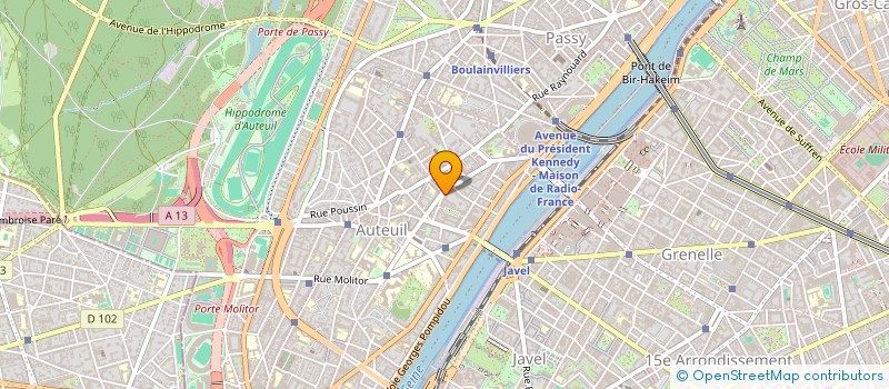 localisation de l'entreprise BRAZIE  PARIS