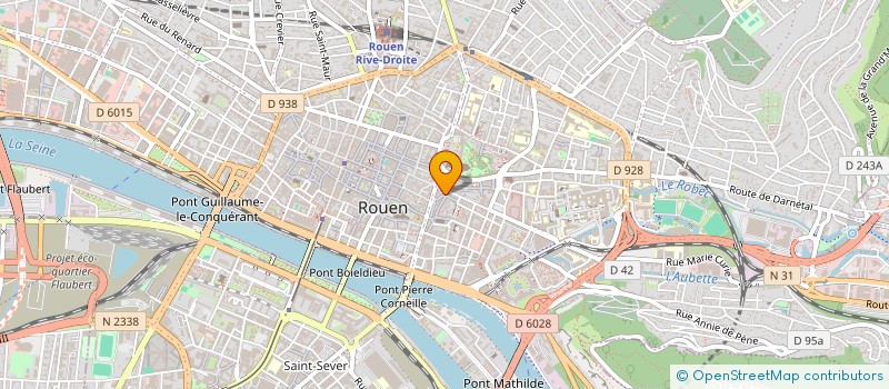 localisation de l'entreprise BRAZIL à ROUEN