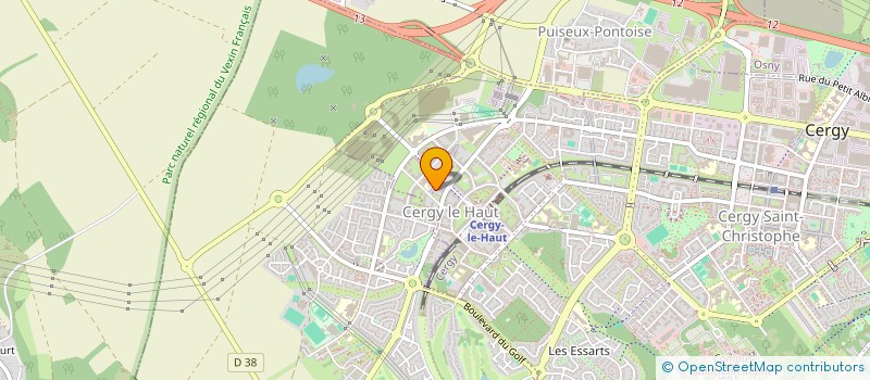 localisation de l'entreprise BRAZILIA SHOP  CERGY