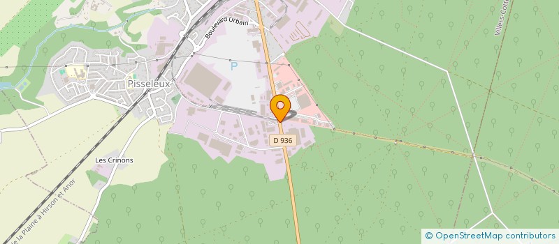 localisation de l'entreprise BRAZS à VILLERS-COTTERETS