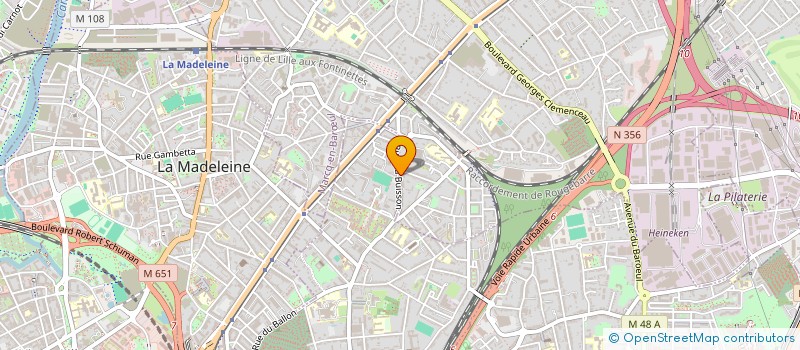 localisation de l'entreprise BRAZUDANSE à MARCQ EN BAROEUL