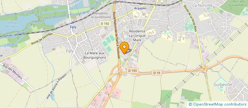 localisation de l'entreprise BRAZYMIK INVEST  EGLY