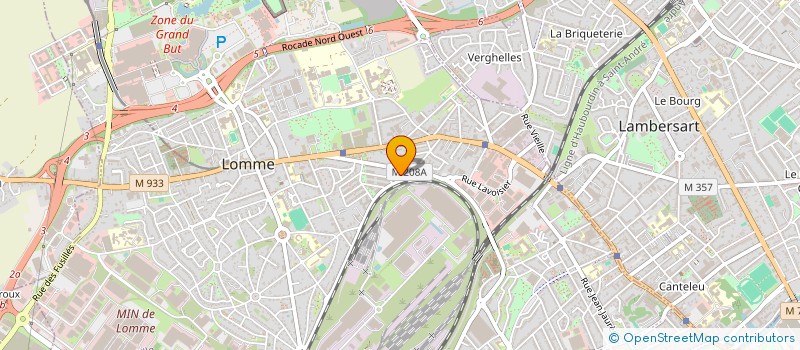 localisation de l'entreprise BRAZZERO à LILLE
