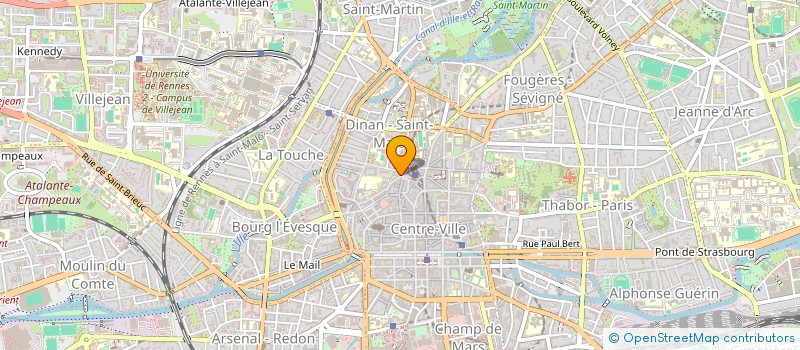 localisation de l'entreprise BRB à RENNES