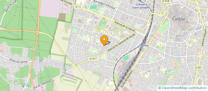 localisation de l'entreprise BRB à COLMAR