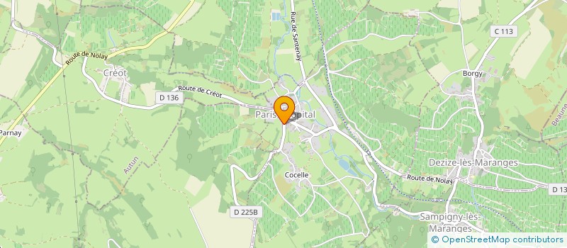 localisation de l'entreprise BRB  PARIS-L'HOPITAL