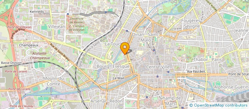 localisation de l'entreprise BRB CONSTRUCTION  RENNES