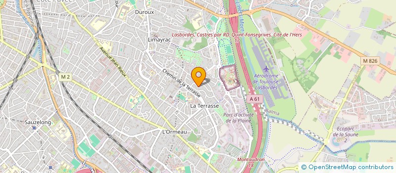 localisation de l'entreprise BRB INVESTISSEMENTS  TOULOUSE