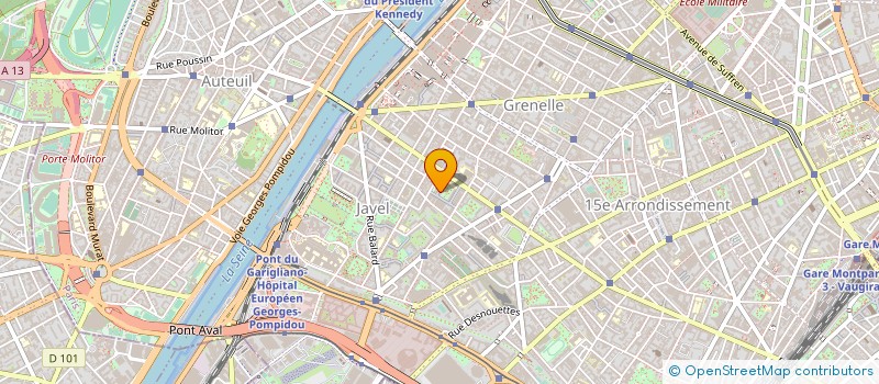 localisation de l'entreprise BRC  PARIS