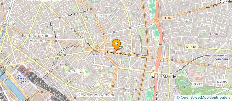 localisation de l'entreprise BRC  PARIS