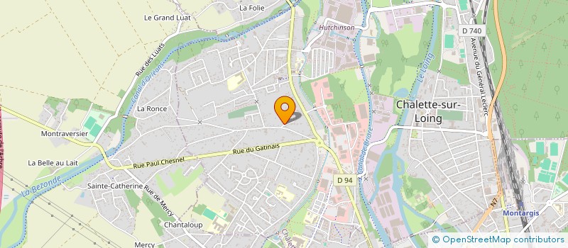 localisation de l'entreprise BRC à CHALETTE-SUR-LOING