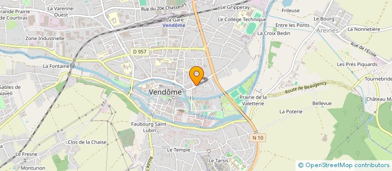 localisation de l'entreprise BRC DEVELOPPEMENT  VENDOME