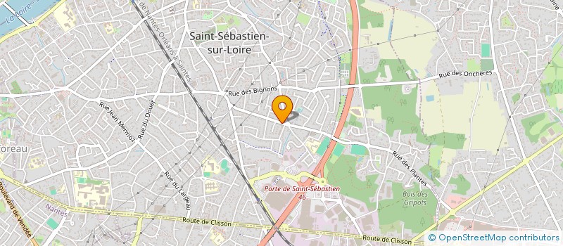 localisation de l'entreprise BRC EQUIPEMENT  SAINT-SEBASTIEN-SUR-LOIRE