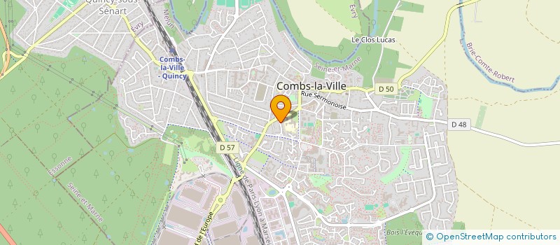 localisation de l'entreprise BRC PRO à COMBS-LA-VILLE