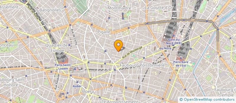 localisation de l'entreprise BRC PRODUCTION  PARIS