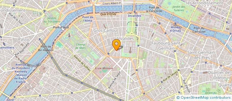 localisation de l'entreprise BRCG IMMO  PARIS