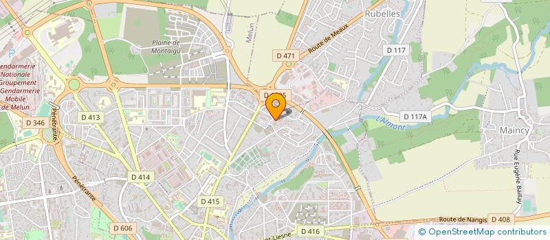 localisation de l'entreprise BRCM à MELUN