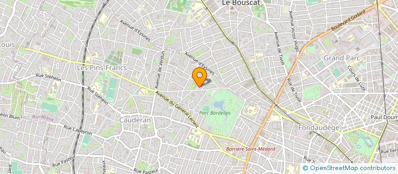 localisation de l'entreprise BRD à BORDEAUX