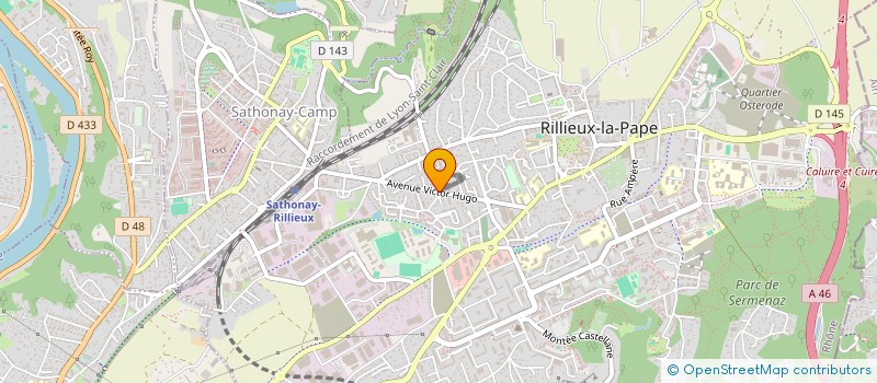 localisation de l'entreprise BRD  RILLIEUX-LA-PAPE