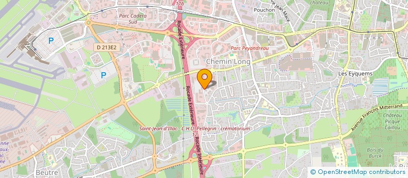 localisation de l'entreprise BRD BATIMENT RENOVATION DECORATION  MERIGNAC