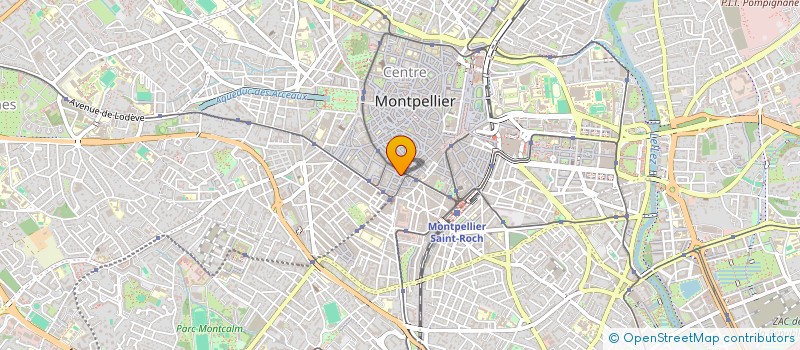 localisation de l'entreprise BRD - CLOUD  MONTPELLIER