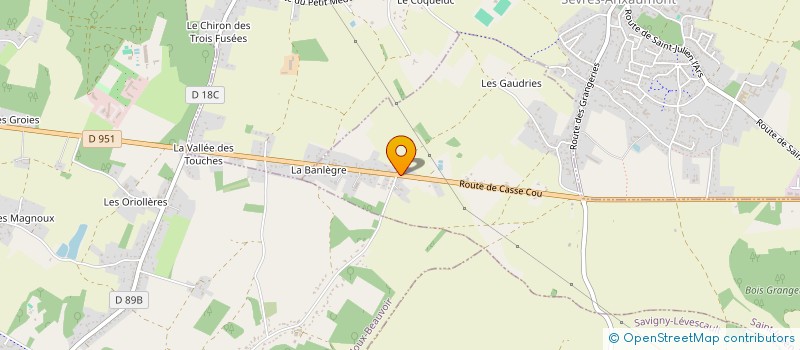 localisation de l'entreprise BRD INVEST à SAINT-JULIEN-L'ARS
