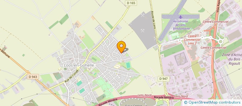 localisation de l'entreprise BRD SCI  LOOS-EN-GOHELLE