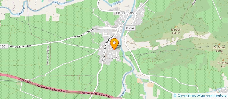 localisation de l'entreprise BRD TRANSCRIPTION  ORNAISONS