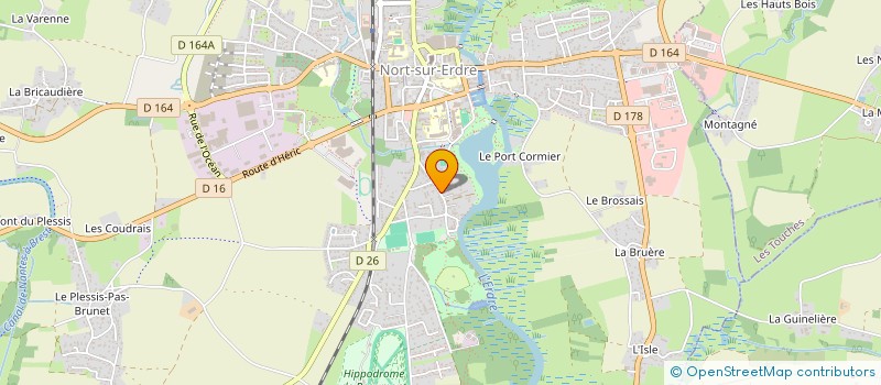 localisation de l'entreprise BRDC  NORT-SUR-ERDRE