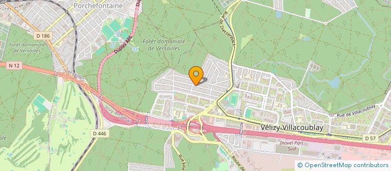 localisation de l'entreprise BRDC GLOBAL  VELIZY-VILLACOUBLAY