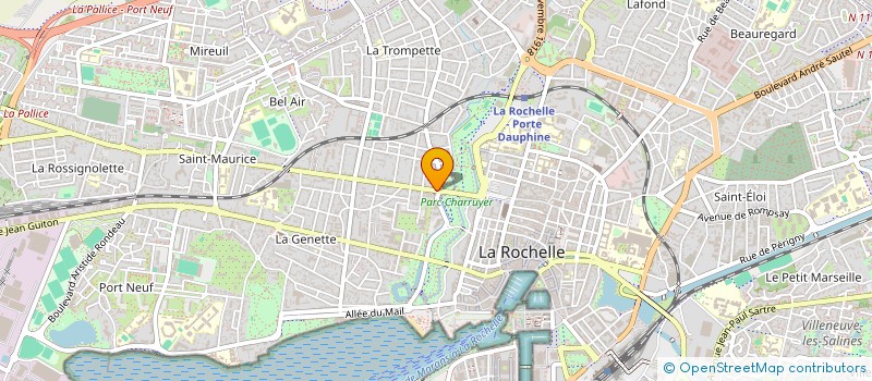 localisation de l'entreprise BRE DEVELOPPEMENT  LA ROCHELLE