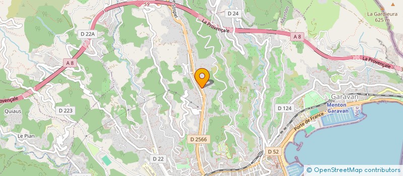 localisation de l'entreprise BREA MULTI SERVICES à MENTON