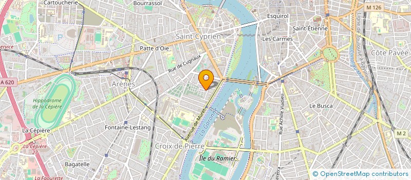 localisation de l'entreprise BREACH  TOULOUSE