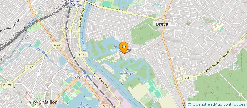 localisation de l'entreprise BREACK TEAM à DRAVEIL