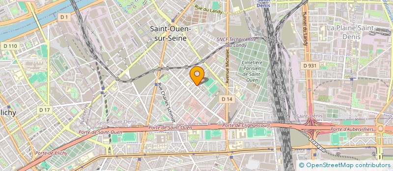 localisation de l'entreprise BREAK à SAINT-OUEN-SUR-SEINE