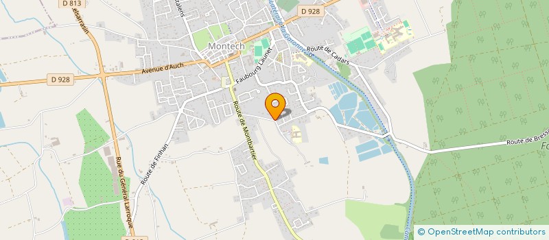 localisation de l'entreprise BREAK A LEG RECORDS  MONTECH