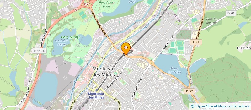 localisation de l'entreprise BREAK AND VAP  MONTCEAU-LES-MINES