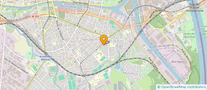 localisation de l'entreprise BREAK-BURGER à STRASBOURG