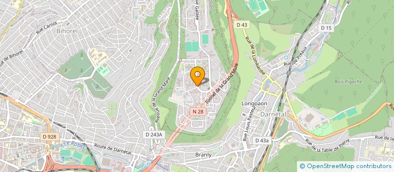 localisation de l'entreprise BREAK COFFEE à ROUEN