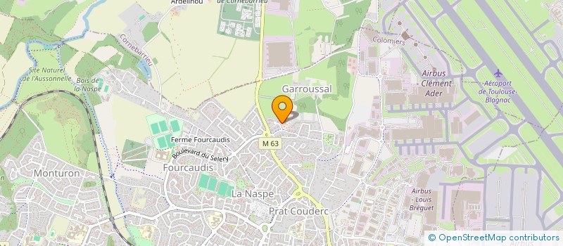 localisation de l'entreprise BREAK FAIM à COLOMIERS