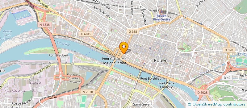 localisation de l'entreprise BREAK FOOD à ROUEN