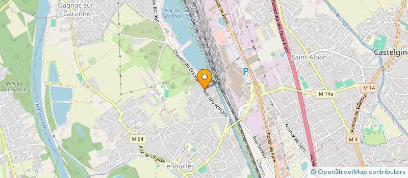 localisation de l'entreprise BREAK IMPORT  FENOUILLET