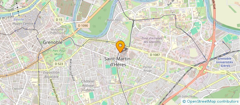 localisation de l'entreprise BREAK OUT NE  SAINT-MARTIN-D'HERES