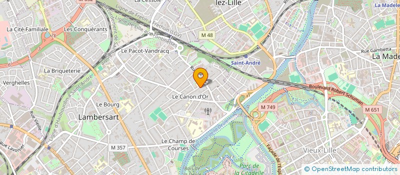 localisation de l'entreprise BREAKBOOST à LAMBERSART
