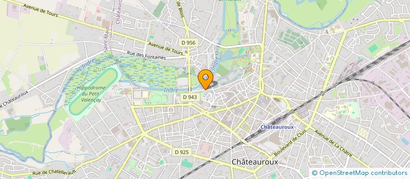 localisation de l'entreprise BREAKDANSE PROJECT à CHATEAUROUX