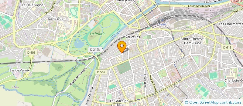 localisation de l'entreprise BREAKERS à CAEN
