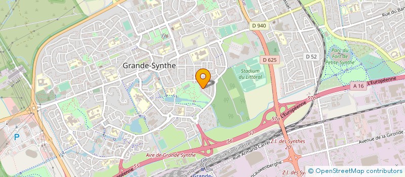 localisation de l'entreprise BREAKING AGENCY  GRANDE-SYNTHE