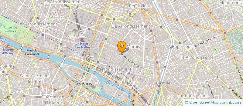 localisation de l'entreprise BREAKING MINDS à PARIS