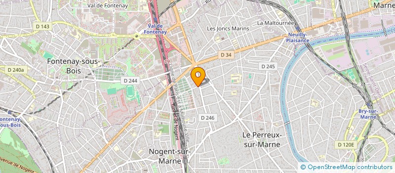 localisation de l'entreprise BREAKOUT  MORDELLES